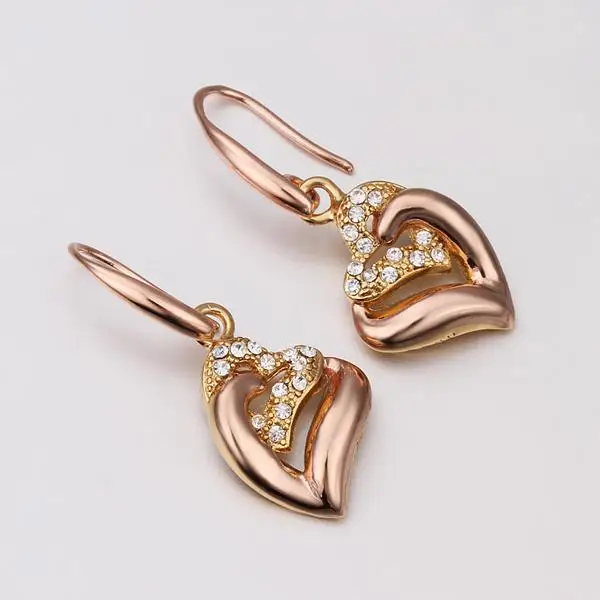Fashion Four-piece Multi-thread Charm Earing Necklace Elegant Charming Free Mixed Styles Gold Plated Jewelry Set | Украшения и
