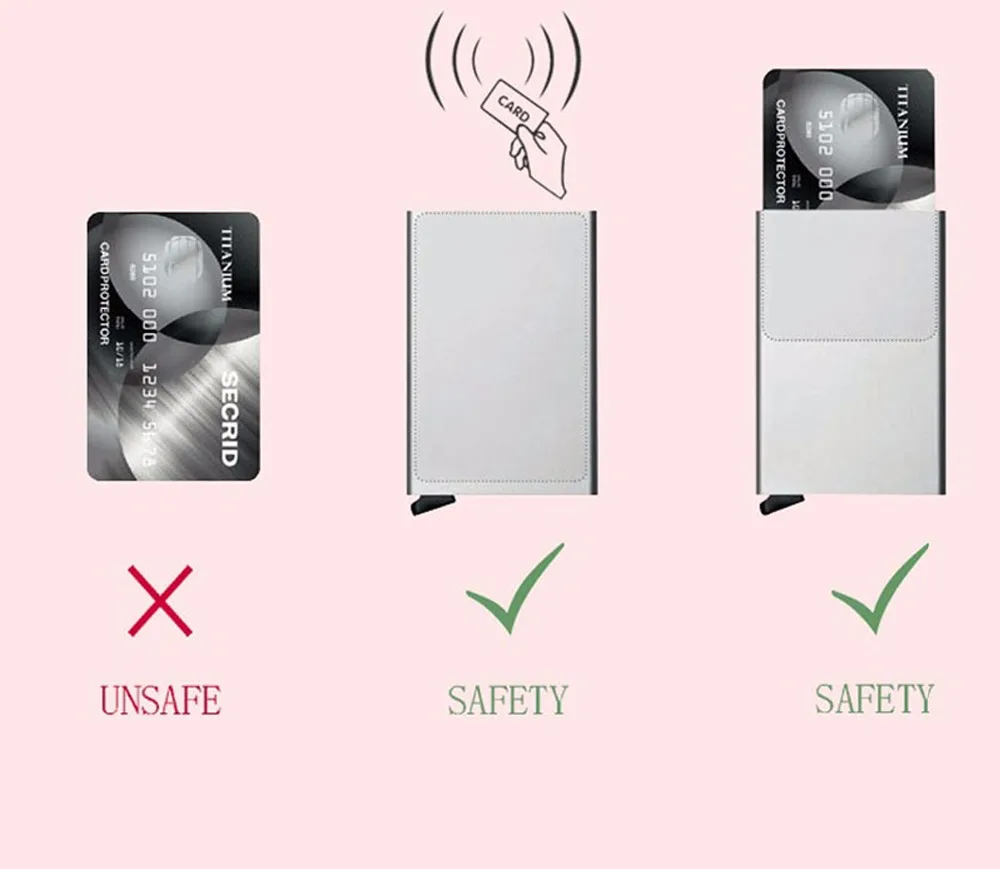 Weduoduo высокое качество из искусственной кожи кредитный держатель для Карт RFID дизайн чехлы для банковских карт карман для визиток