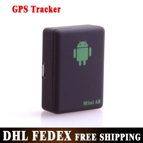 50 шт./лот Мини Глобальный GPS трекер в реальном времени A8 GSM/GPRS/GPS трек через