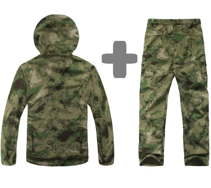 

Мужская уличная спортивная тактическая куртка TAD Gear с мягкой оболочкой, камуфляжный комплект, армейская водонепроницаемая охотничья одежда, пальто, куртка и брюки в стиле милитари