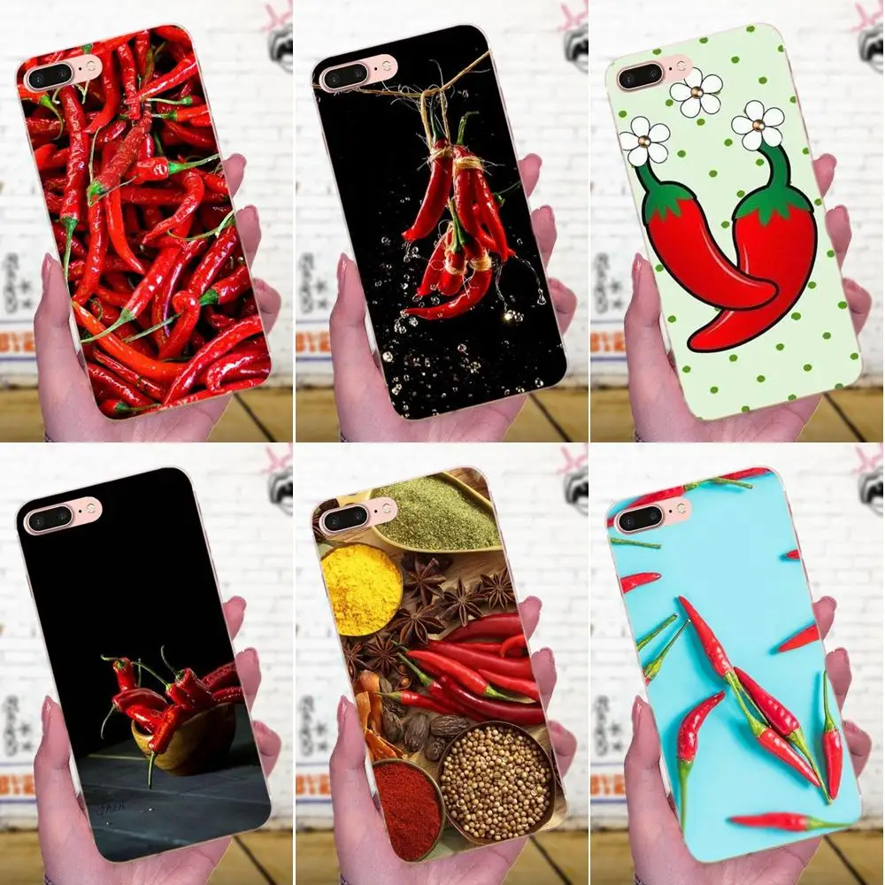 ТПУ Новое поступление сладкий перец и красный для Galaxy J1 J2 J3 J330 J4 J5 J6 J7 J730 J8 2015 2016 2017