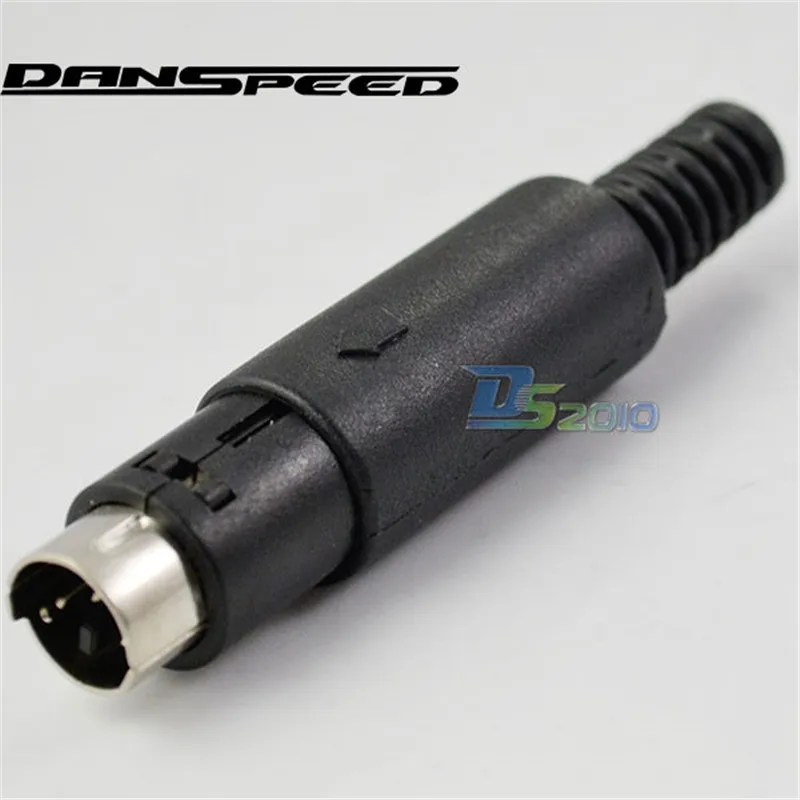 DANSPEED Высокое качество Новый мужской 3 контактный мини DIN разъем адаптера|adapter