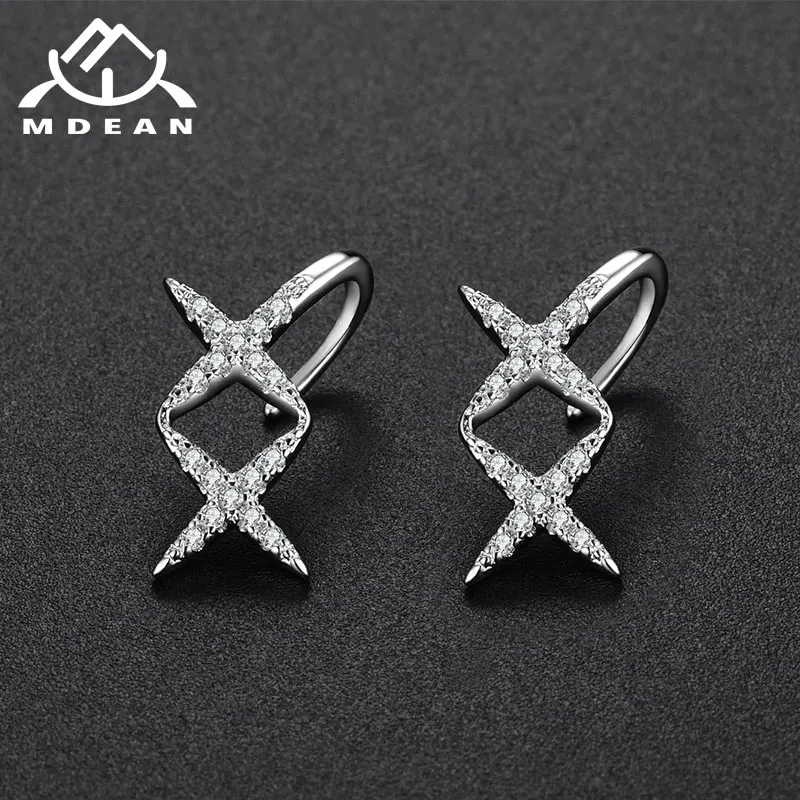 MDEAN женские серьги ювелирные изделия Свадебные Винтажные с крестом для женщин