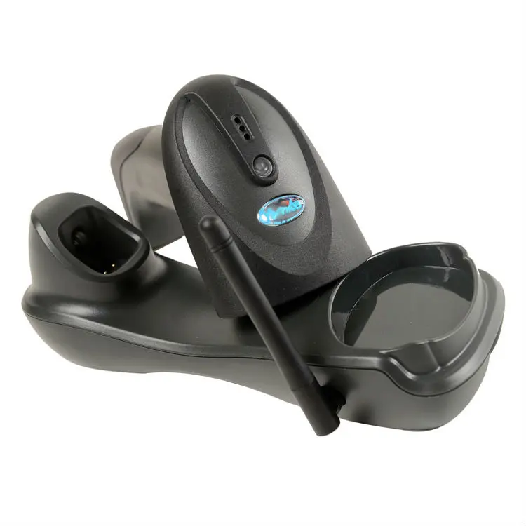 Лазерный беспроводной сканирующий пистолет считыватель штрих-кодов Экспресс