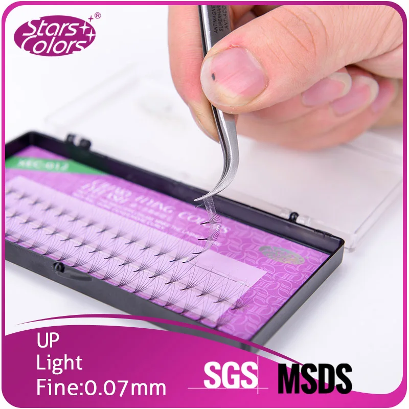 5 коробок/партия накладные ресницы из искусственного шелка толщина 0 07 мм 8 15 мм|silk