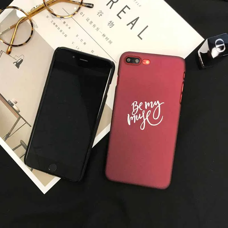 JIBAN Телефон чехол для iPhone 6 роскошный быть мой Muse Мобильный телефон сумка плюс S 8 7