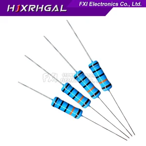 20 шт., металлический пленочный резистор 3 Вт 1% 1R  1M 1R 4.7R 10R 22R 33R 47R 1K 4,7 K 10K 100K 1 4,7 10 22 33 47 4K7 ohm igMopnrq