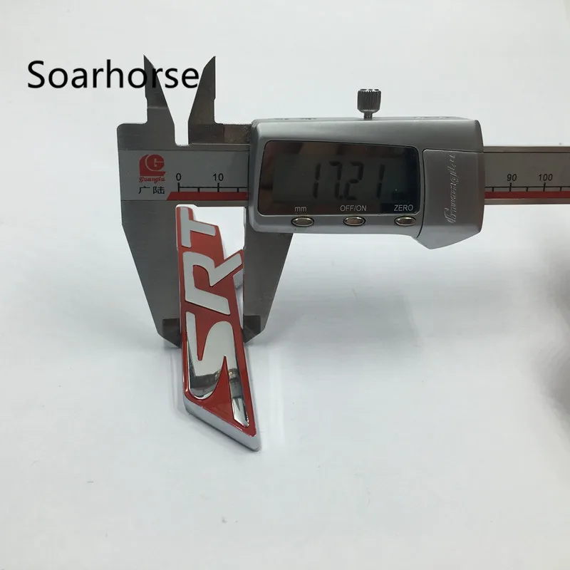 Soarhorse металлический SRT логотип кузова автомобиля задний багажник значок эмблема