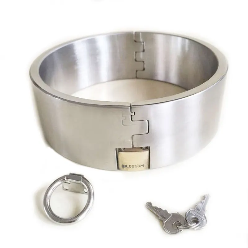 5cm High Bondage Collar Stainless Steel Sex Collars Super Weight Slave Dog Toys for Couples Adult Game | Красота и здоровье