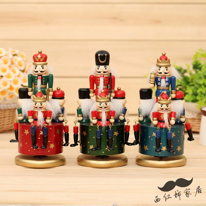 Традиционная немецкая деревянная кукла-гайкер игрушка музыкальные игрушки