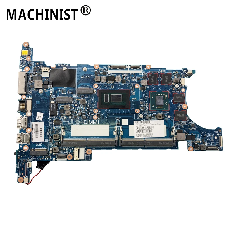 Оригинальная материнская плата для ноутбука HP EliteBook 850 G5 840 MB I5 8250U RX 540 2G DDR4 L16119 601