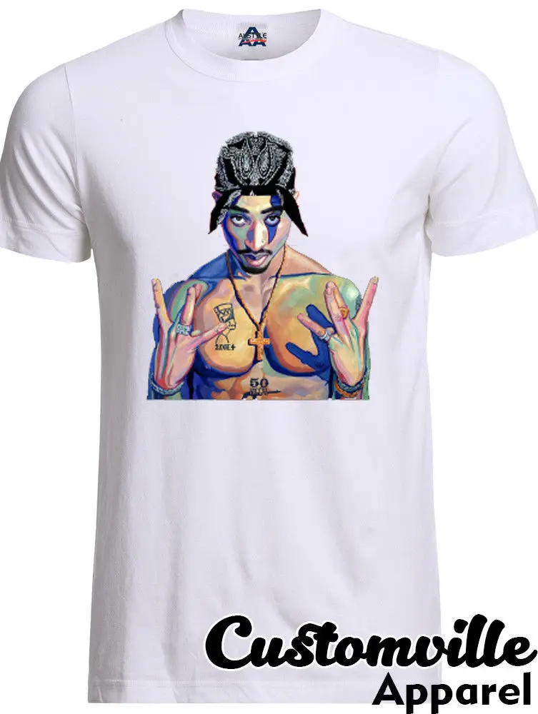 Модная футболка Tupac 2019 2Pac All Eyez On Me рубашка в стиле хип хоп с концертом Легенда Thug