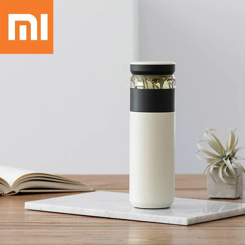 Xiaomi Fun Home портативная Вакуумная чашка для воды 520 мл для путешествий на открытом воздухе, разделительная бутылка для чая, теплая полипропиленовая кружка Thermas