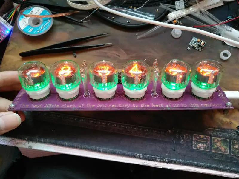 Мини 3V-16V до 170V Русалка &amp Magic Eye часы трубки boost Мощность модуль 5v 3 2 v 7 | Электронные