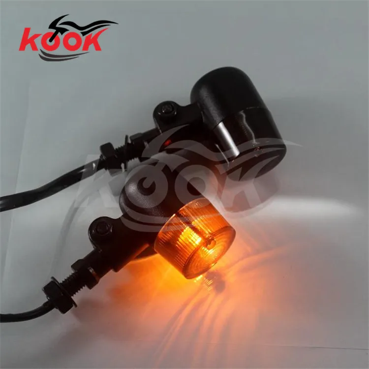 3 вида цветов в наличии прозрачная желтая дымовая линза мини мотоциклетная лампа