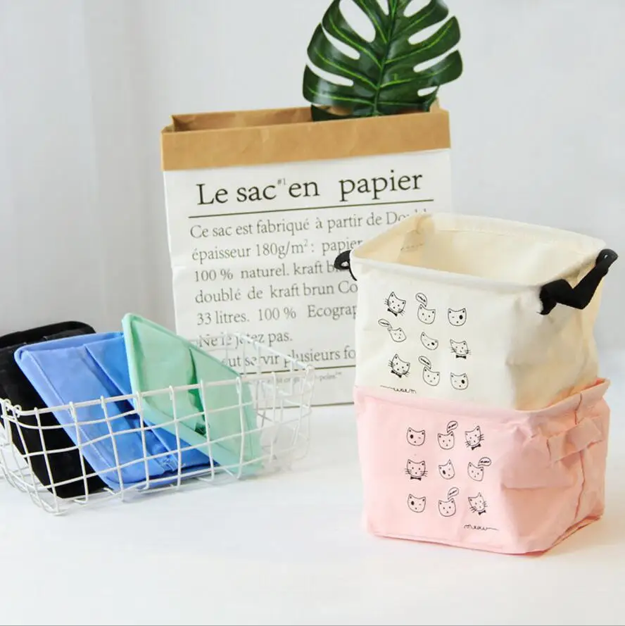 Складной органайзер для хранения косметики в виде кошки | Дом и сад