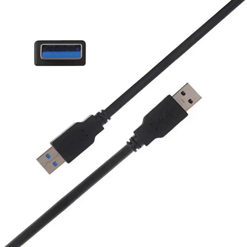 1 м Разъем Кабель USB 3 0 Авто заподлицо для автомобиля штекер к гнезду удлинитель
