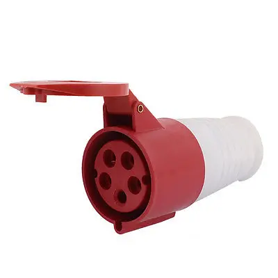 AC 220 V-415 V 32A IP44 3P + N + E 5P Женская водонепроницаемая промышленная электрическая розетка