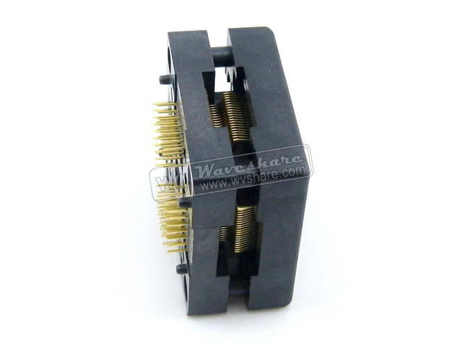 

Enplas QFP80 OTQ-80-0.5-02 TQFP80 LQFP80 PQFP80 QFP IC Test Burn-In Socket 0.5mm Pitch IC Body Size 12*12 mm