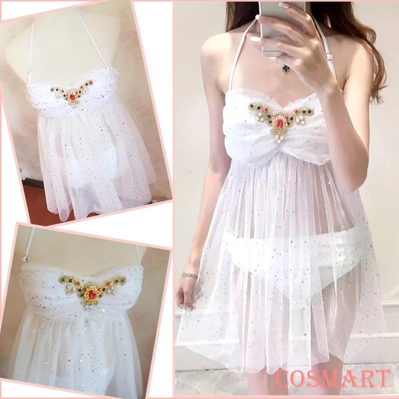 

[STOCK]2018 NEW Beach Fairy Swimsuit Mermaid Bikini Swimwear Lace Bra Summer Lolita Sweet Cloth