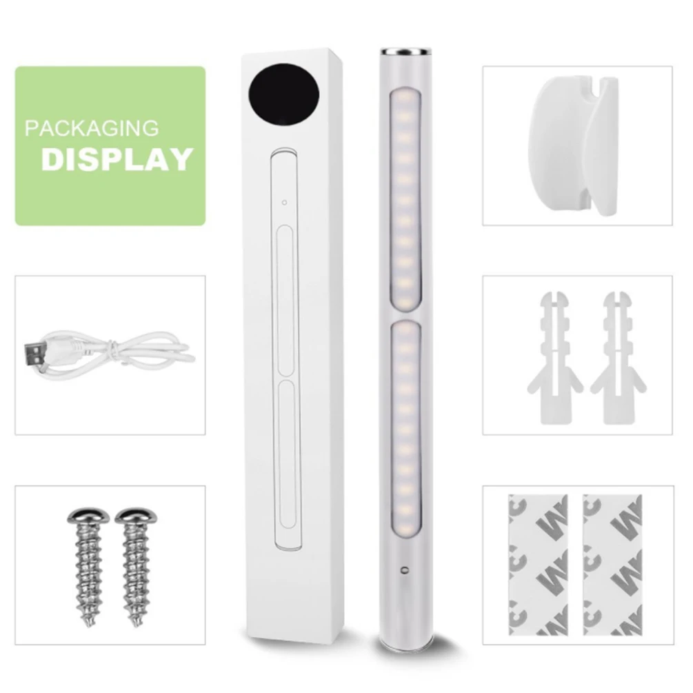 LEDGLE LED Light Bar Compact Closet Smart Night коридорный шкаф светодиодный датчик перезаряжаемая