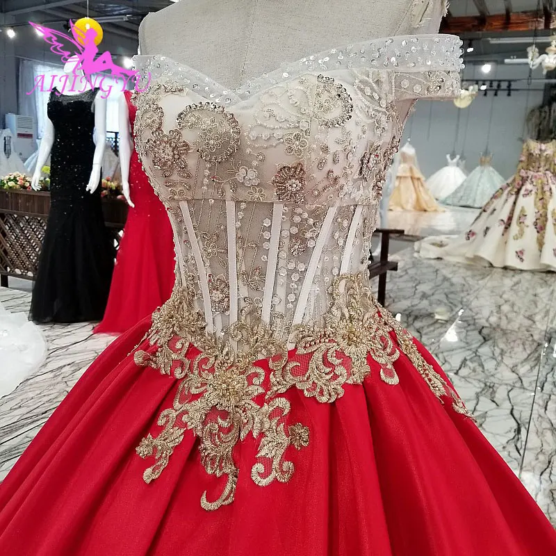 AIJINGYU Short Bride Dress China Western Bridal Gowns Plus Size USA Marriage Queen Sexy Women Front Gown Wed To Be Dresses | Свадьбы и