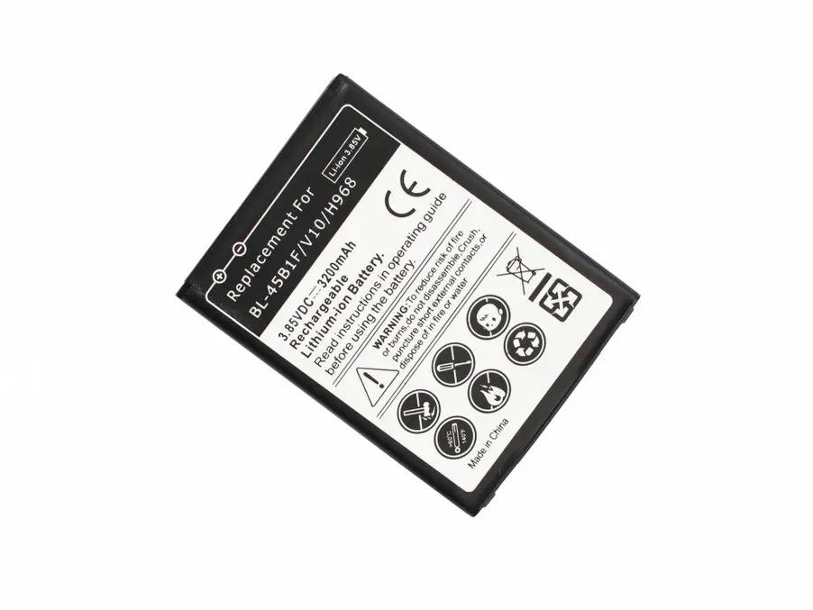 Литий-ионный аккумулятор для LG BL-45B1F / V10/H968 3200 мАч В постоянного тока 1 шт. |