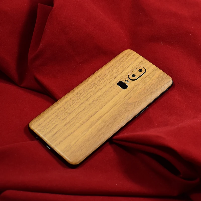 Для 1 + 6 6T деревянная Защитная пленка для Oneplus задней панели телефона наклейка