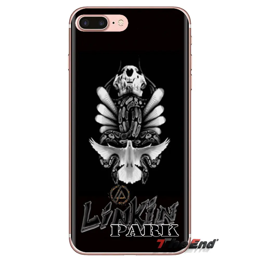 Burning Linkin Park punk group TPU прозрачные чехлы для Xiaomi Redmi 4A S2 Note 3 3S 4 4X 5 Plus 6 7 6A Pro Pocophone F1 |