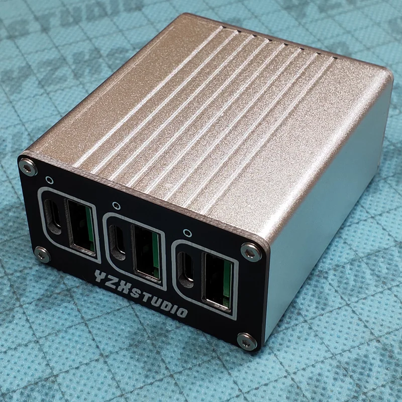 Автомобильное зарядное устройство с 6 портами USB Type C 12 В 15 24 в пост.
