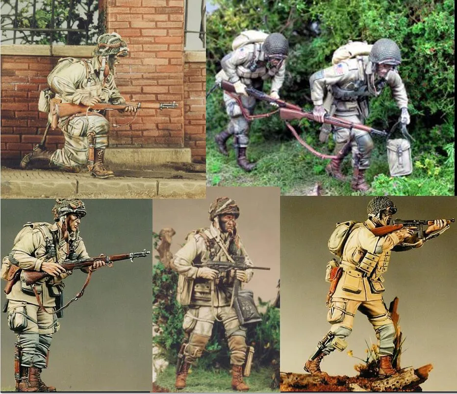 1/35 модельная фигурка из смолы разобранный Неокрашенный набор 489|Наборы для