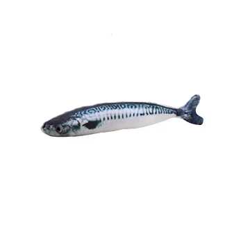 Mackerel 05 Игрушки для кошек, рыбы, 3D моделирование, рыба, кошачья мята, мягкая подушка, игрушки, котенок, плюшевые игрушки для игр, интерактивный скребок для кошек, товары для домашних животных - Цвет: Mackerel 05