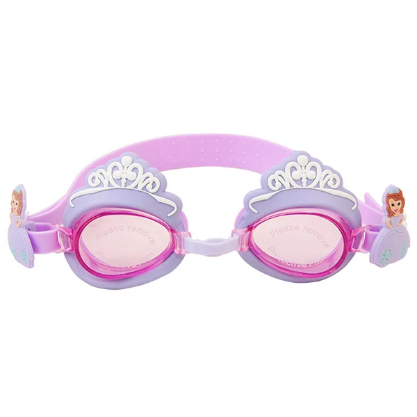 Heliotrope Purple Disney D702031-A детские очки для плавания с героями мультфильмов детские плавательные очки HD анти-туман высокая эластичная растягиваемость - Цвет: Heliotrope Purple