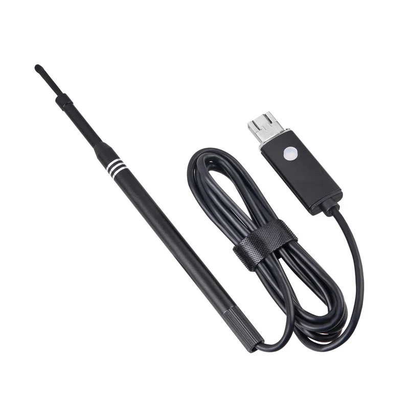 5.5mm WIFI Wireless Ear Health Care Inspection Otoscope Camera for iPhone PC Visual Earwax Pick Nose Throat | Безопасность и