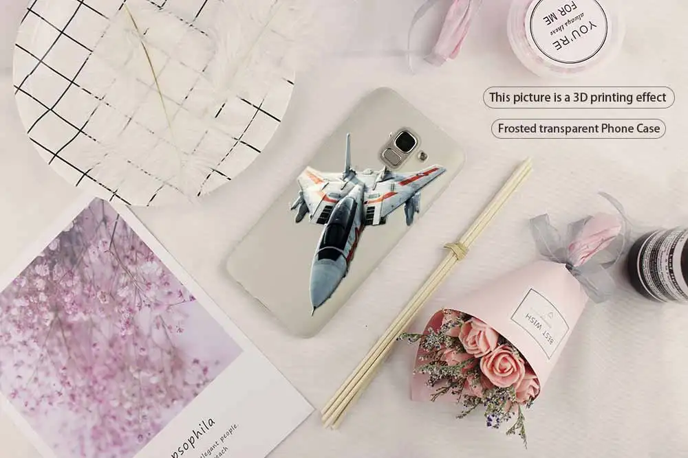 Airplanes design For Phone Case Samsung Galaxy j6 J8 J7 J5 J3 J4 Plus 2018 2017 2016 J610 Prime Soft Silicone Coque | Мобильные