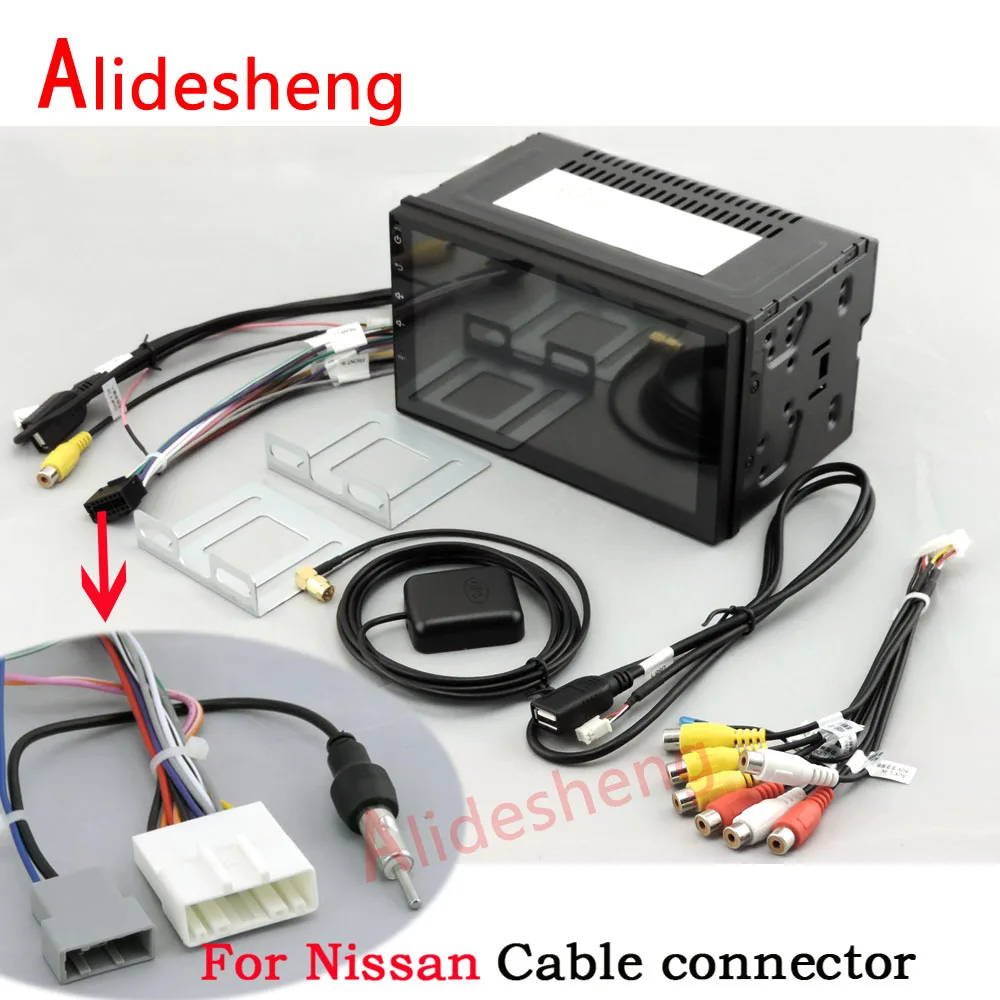 Android 7 1 автомобильный DVD для Nissan Note Juke Qashqai X-Trail Almera Мультимедиа Видео