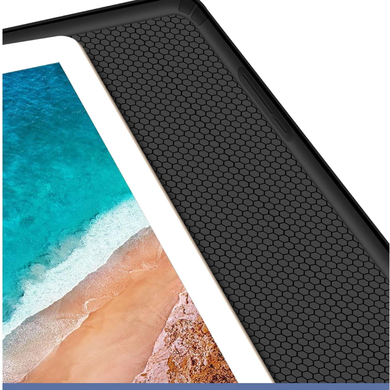 Для Xiaomi Mi Pad 4 Plus Чехол Мягкий ТПУ+ ПУ кожа трехслойный бизнес защитный чехол для Xiaomi Mi Pad 4 Plus 10,1 дюймов