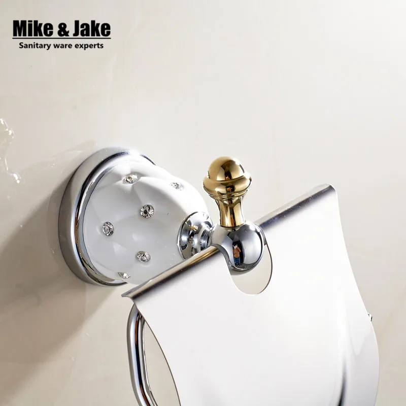 Аксессуары для ванной комнаты держатель туалетной бумаги diamomd салфеток твердая