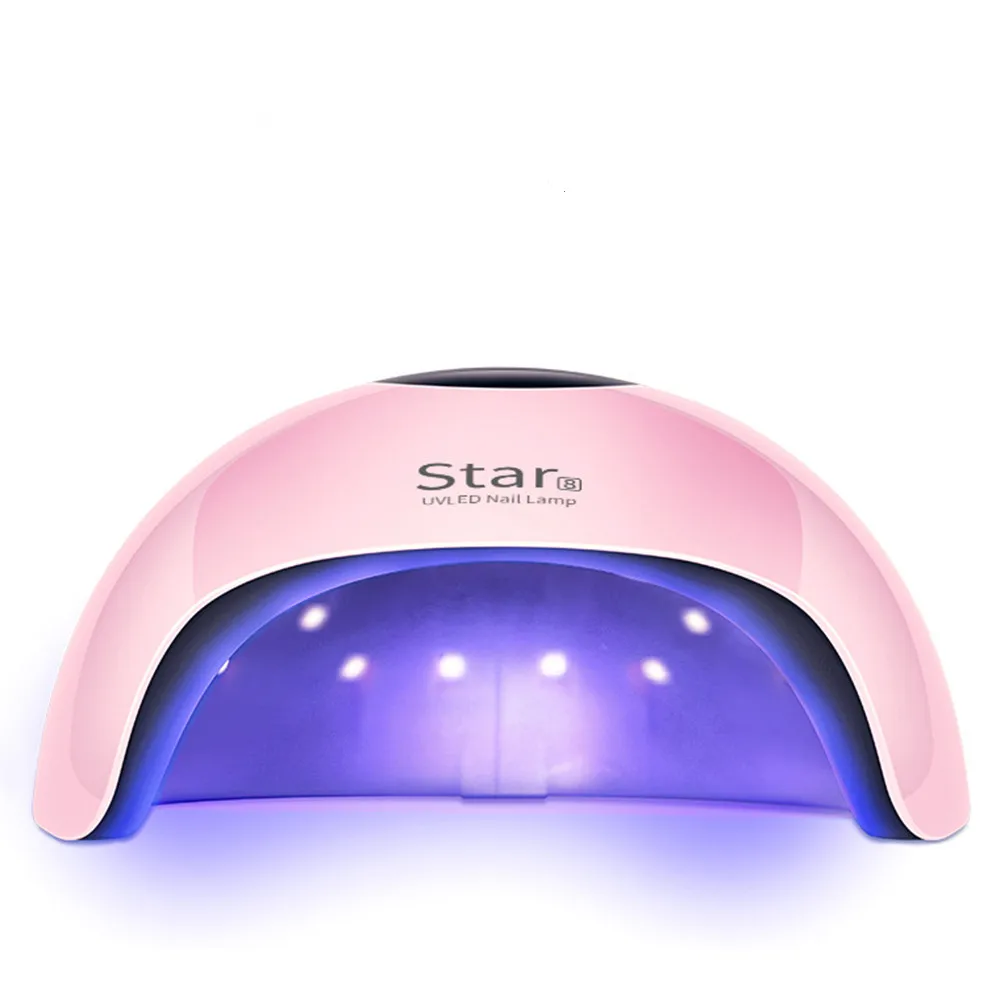 UV LED Nail Lamp 36W Dryer Infrared Induction Art Manicure Tool Machine with Smart Timing Set Dual Light for All Gel | Красота и