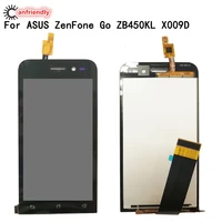 no dead pixel 4 5 lcd display for asus zenfone go zb450kl x009d lcd touch panel front outer glass screen digitizer assembly