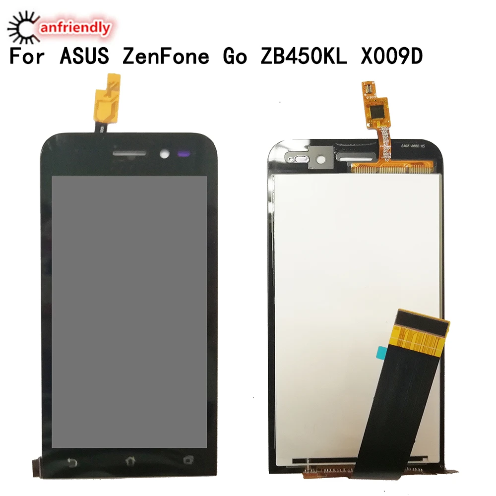 Без битых пикселей 4 5 &quotЖК-дисплей для ASUS ZenFone Go ZB450KL X009D ЖК-сенсорная панель