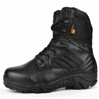 men delta tactical boots leather high performance waterproof military boots outdoor breathable non slip hiking sneakers for men