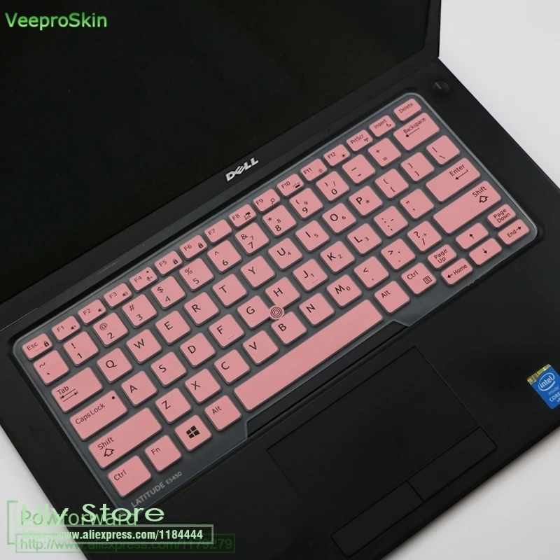 Для Dell Latitude 7490 3340 E3340 E5450 E5470 E7450 7400 14 дюймов ноутбук Notgebook Клавиатура Защитный чехол