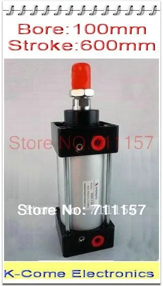 Цилиндр SC 100 мм отверстие 600 ход 1/2 &quotbsp 100*600 100x600 Стандартные пневматические