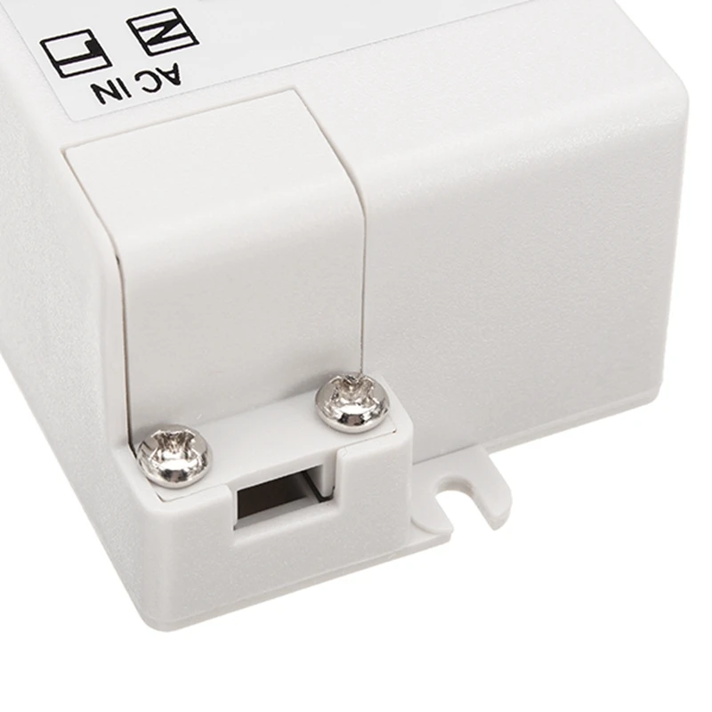 Jiguoor AC100 240V к DC12V 5A 60 Вт Светодиодный источник питания трансформатор адаптер