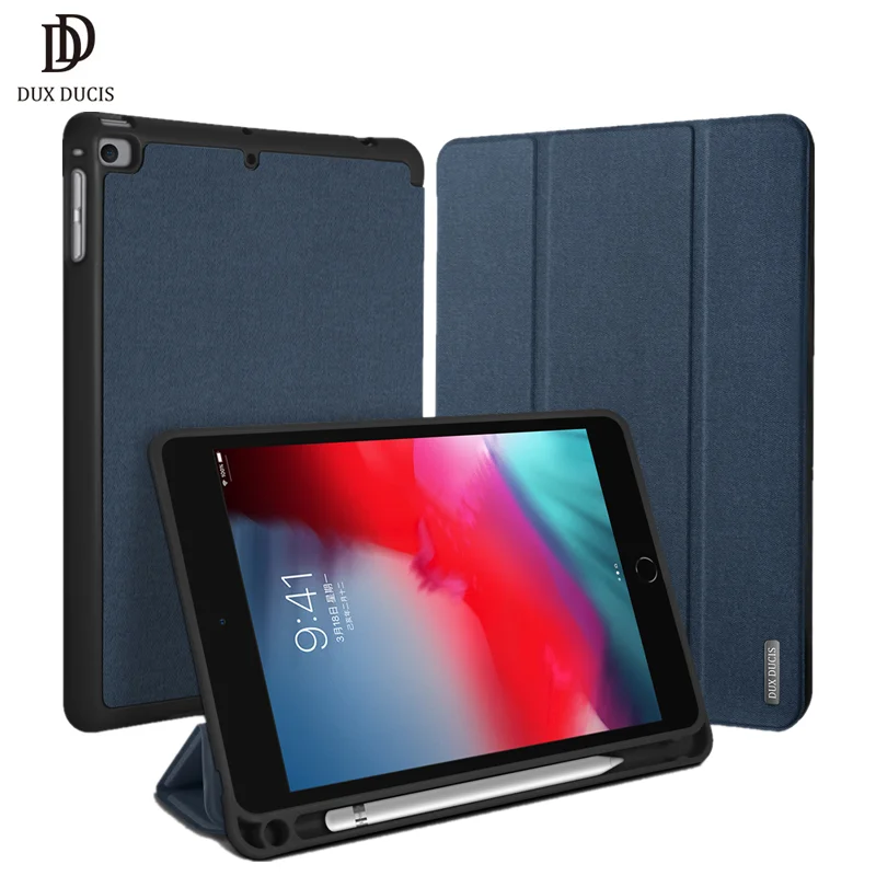 Умный чехол из искусственной кожи для Apple iPad mini 2019 Wi Fi защитная Подставка планшета