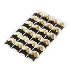 24 шт., аксессуары с орнаментом для фотостудии, крафт-бумага, самоклеящийся стикер для рукоделия, украшения для скрапбукинга ручной работы