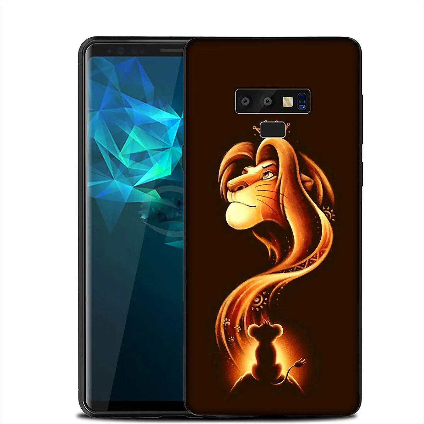 Мягкий силиконовый чехол IYICAO the Lion King для Samsung Galaxy A6 Plus A9 A8 A7 2018 A3 A5 2016 2017 Note 9 8 |