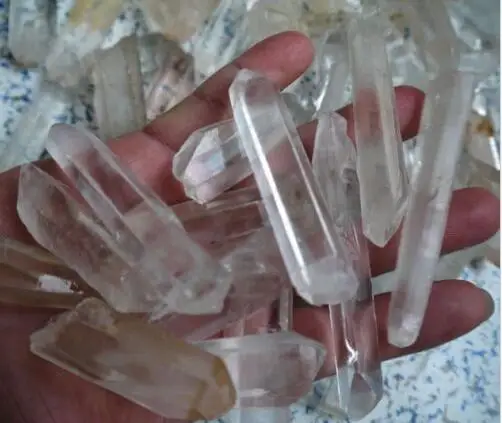 

high quality 500g 100% natural clear Quartz Crystal broken quartz point Healing