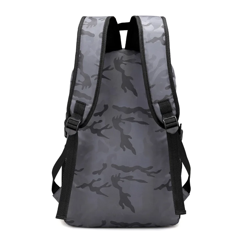 Oxford Men Backpack Camouflage Waterproof Male School Travel Notebook Bagpack USB Charing Tactical Mochila Mujer CJ899 | Багаж и сумки